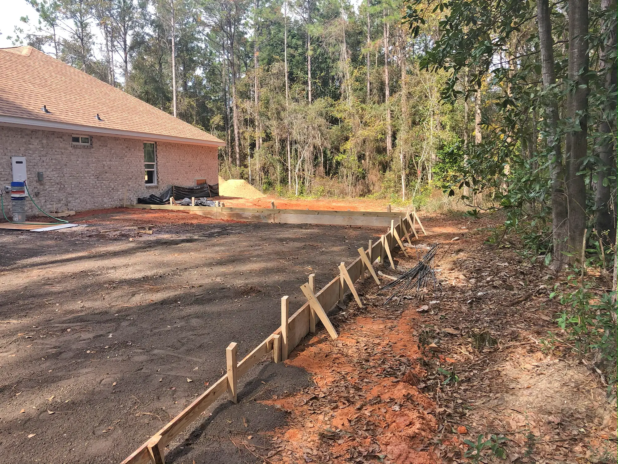 Luxury new home construction - Van Tassell project progress photo 7 by McQuillen Custom Homes in Orange Beach, AL